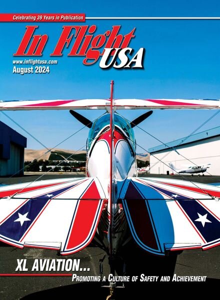 In Flight USA – August 2024 Cover