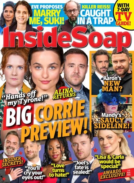 Inside Soap UK – 3 August 2024 Cover