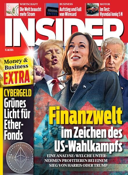 Insider Austria – 31 Juli 2024 Cover