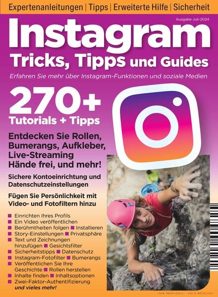 Instagram Tricks Tipps und Guides – Juli 2024 Cover