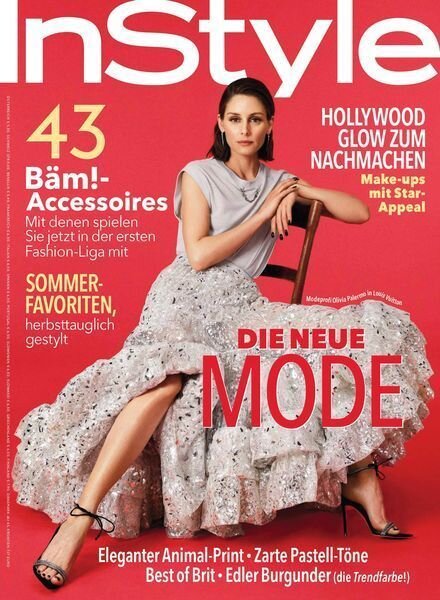 InStyle Magazin – September 2024 Cover