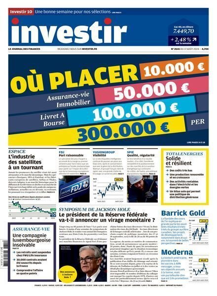 Investir – 17 Aout 2024 Cover