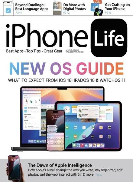 iPhone Life Magazine – Fall 2024 Cover