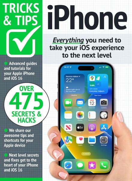 iPhone Tricks and Tips – August 2024 Cover