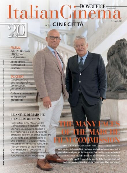 Italian Cinema – Agosto 2024 Cover