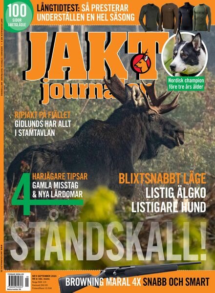 Jaktjournalen – Augusti 2024 Cover