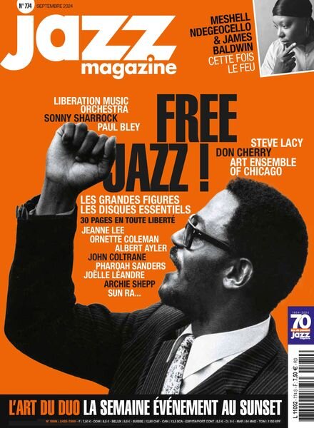 Jazz Magazine – Septembre 2024 Cover