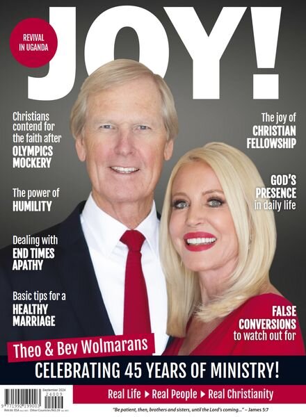 Joy! Magazine – September 2024 Cover