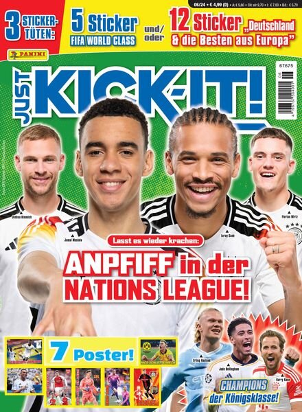 Just Kick-it! – August 2024 Cover