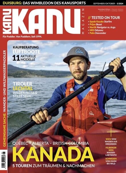 Kanu Magazin – September-Oktober 2024 Cover