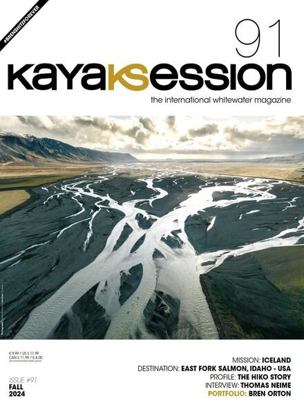Kayak Session Magazine – Fall 2024 Cover