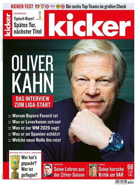 Kicker – 19 August 2024 Cover