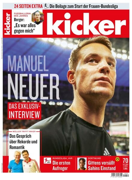 Kicker – 26 August 2024 Cover