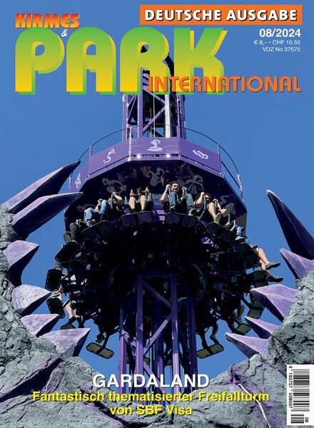 Kirmes & Park International Deutsche Ausgabe – August 2024 Cover