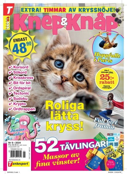 Knep & Knap – Juli 2024 Cover