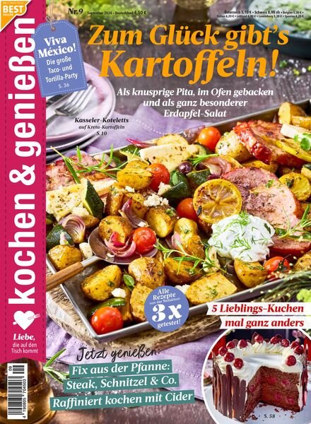 Kochen & Geniessen – August 2024 Cover