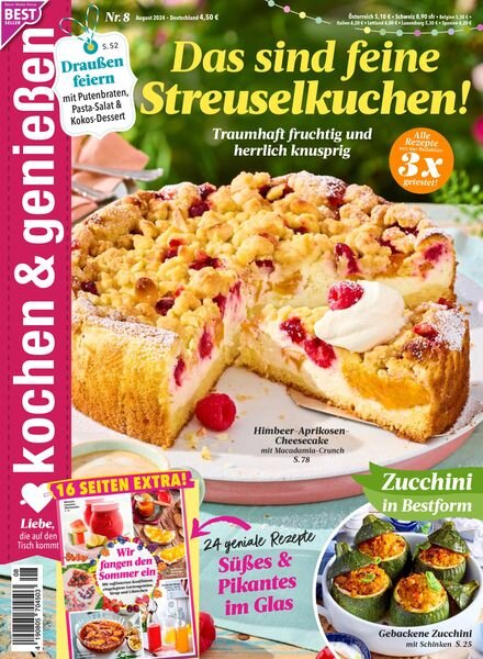 Kochen & Geniessen – Juli 2024 Cover