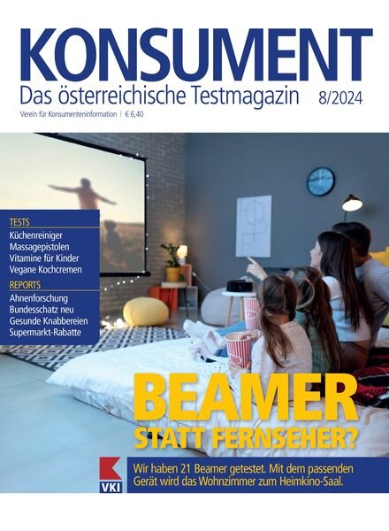 Konsument – August 2024 Cover