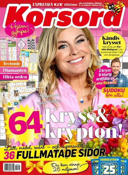 Korsord – 5 Augusti 2024 Cover