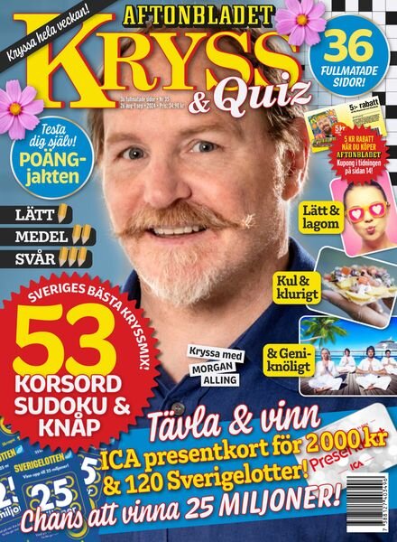 Kryss & Quiz – 26 Augusti 2024 Cover