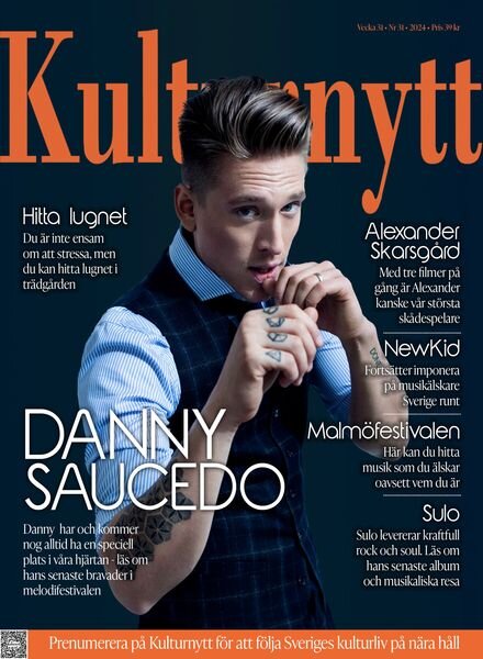 Kulturnytt – 2 Augusti 2024 Cover