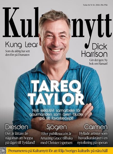 Kulturnytt – 23 Augusti 2024 Cover