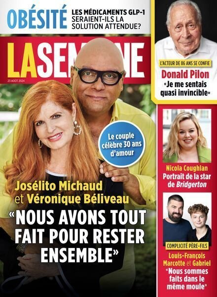La Semaine – 23 Aout 2024 Cover