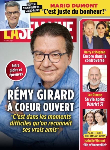 La Semaine – 30 Aout 2024 Cover