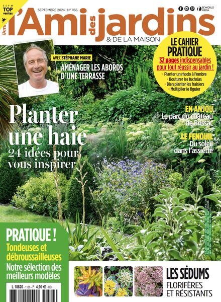 L’Ami des Jardins – Septembre 2024 Cover