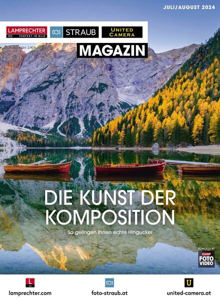 Lamprechter Magazin – Juli-August 2024 Cover