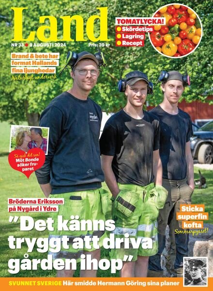Land – 8 Augusti 2024 Cover