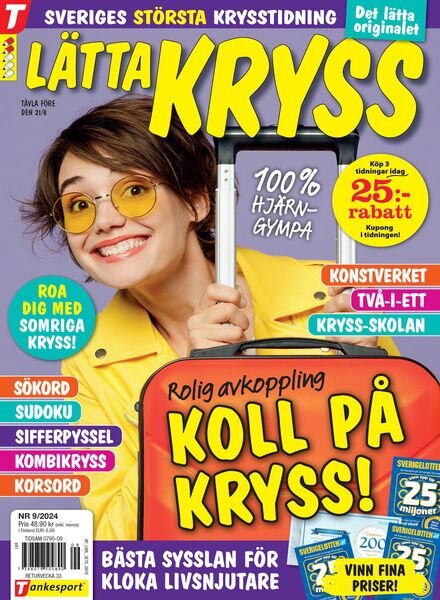 Latta Kryss – Juli 2024 Cover
