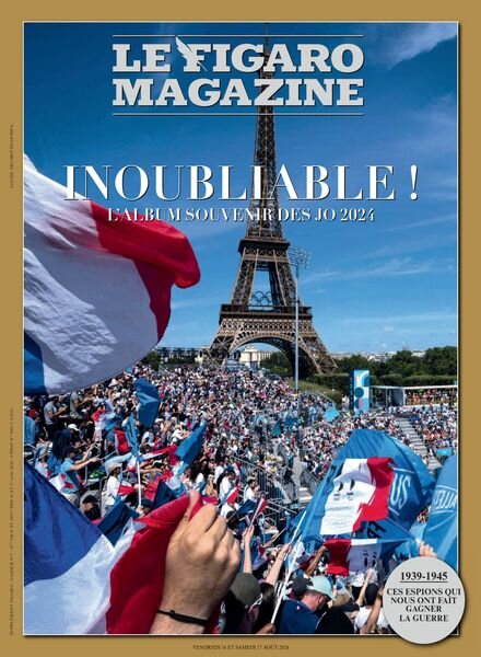 Le Figaro Magazine – 16 Aout 2024 Cover