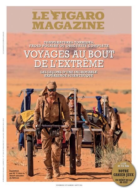 Le Figaro Magazine – 2 Aout 2024 Cover