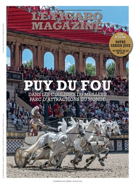 Le Figaro Magazine – 26 Juillet 2024 Cover