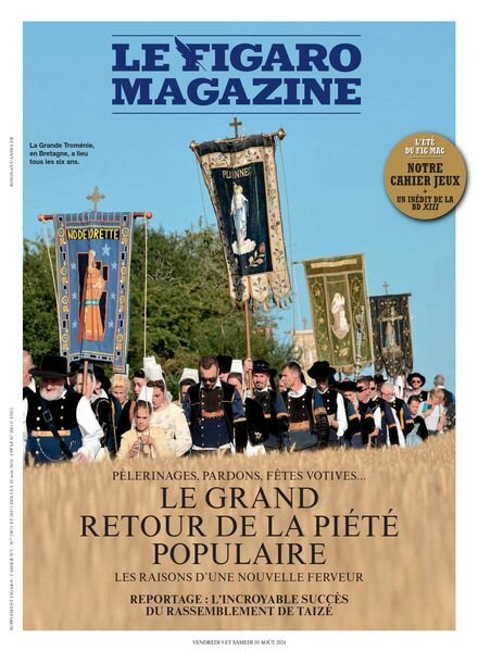Le Figaro Magazine – 9 Aout 2024 Cover