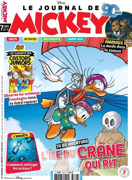 Le Journal de Mickey – 21 Aout 2024 Cover