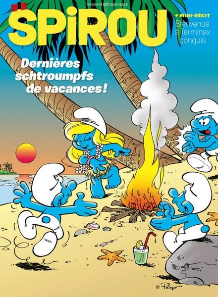 Le Journal de Spirou – 14 Aout 2024 Cover