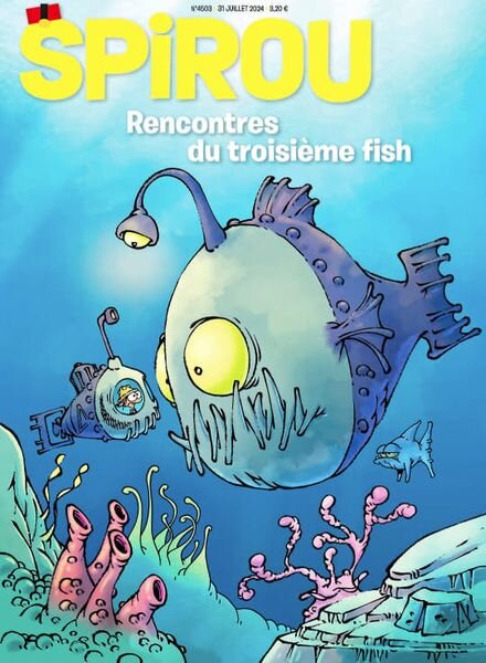 Le Journal de Spirou – 31 Juillet 2024 Cover
