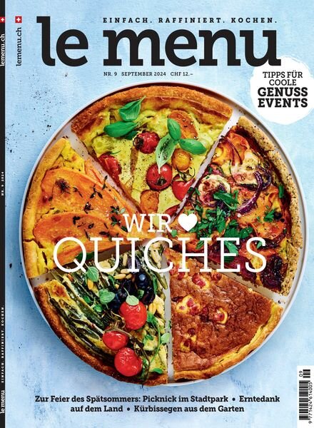 le menu – September 2024 Cover