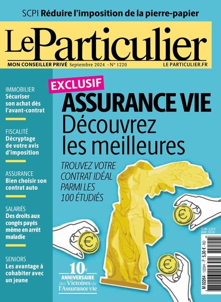 Le Particulier – Septembre 2024 Cover