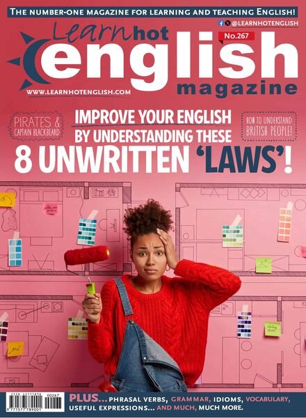 Learn Hot English – August 2024 Cover