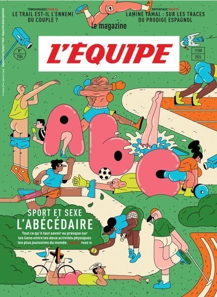 L’Equipe Magazine – 17 Aout 2024 Cover