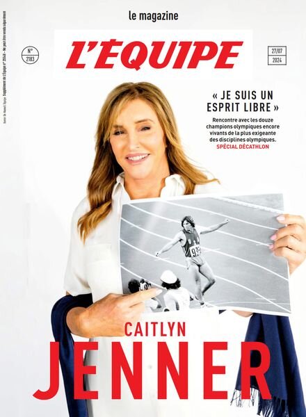 L’Equipe Magazine – 27 Juillet 2024 Cover