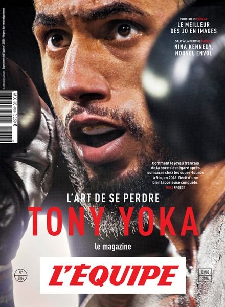 L’Equipe Magazine – 3 Aout 2024 Cover