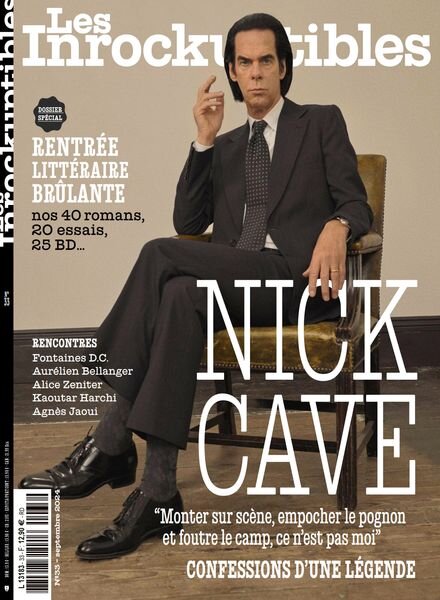 Les Inrockuptibles – Septembre 2024 Cover