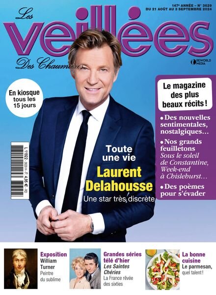 Les Veillees des chaumieres – 21 Septembre 2024 Cover