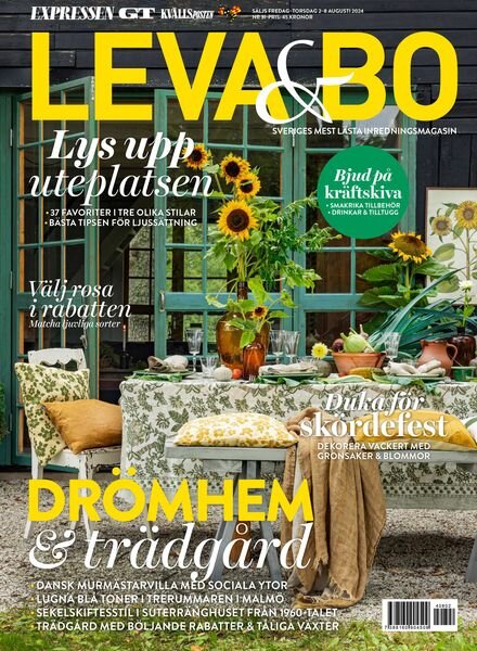 Leva & Bo – 2 Augusti 2024 Cover