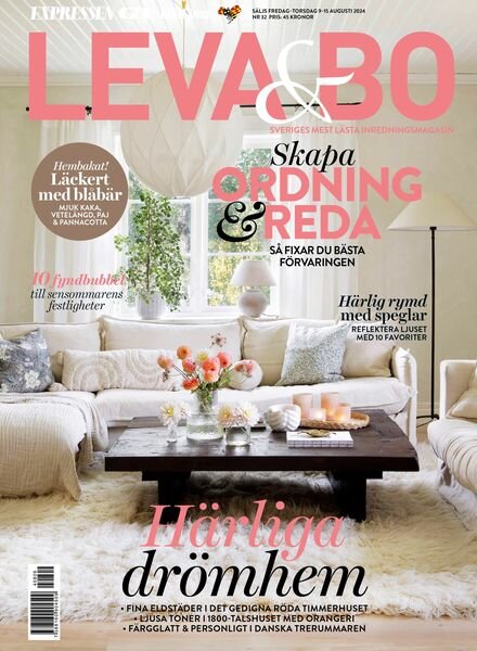 Leva & Bo – 9 Augusti 2024 Cover