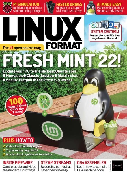 Linux Format UK – September 2024 Cover